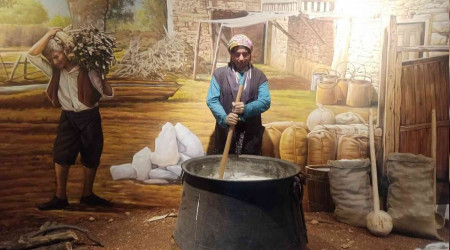 Kahramanmaraş'ta dondurma müzesine yoğun ilgi