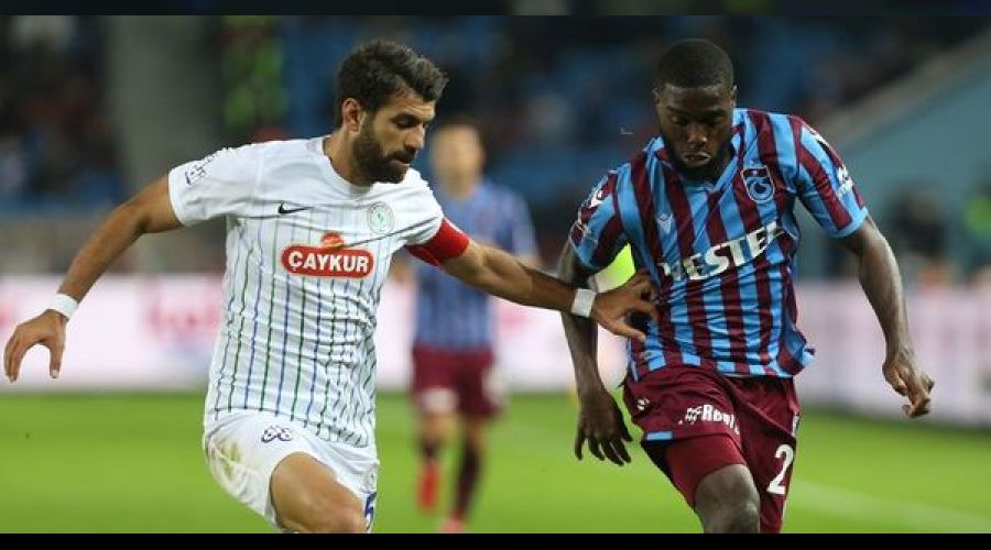 Karadeniz derbisinde rakip Rizespor