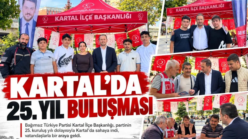 Kartal'da 25. y�l bulu�mas�