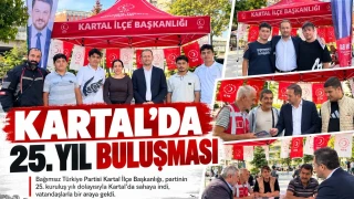 Kartal'da 25. yıl buluşması