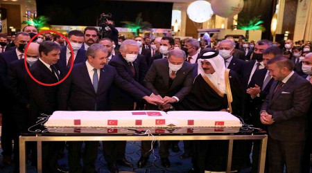Katar milli gününde Necati Şaşmaz detayı