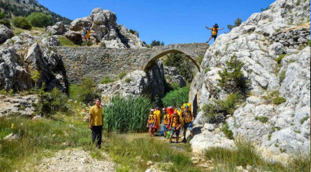 Kestel Kanyonu doğa tutkunlarını ağırlıyor