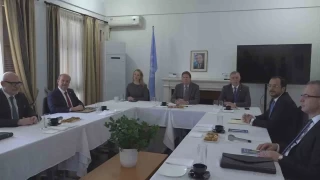 Kıbrıslı liderler 'yeni geçiş kapılarını' görüşüyor