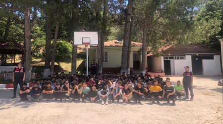 Kırklareli'nde 123 kaçak göçmen yakalandı