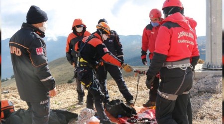 Kış turizmi öncesi kurtarma eğitimi