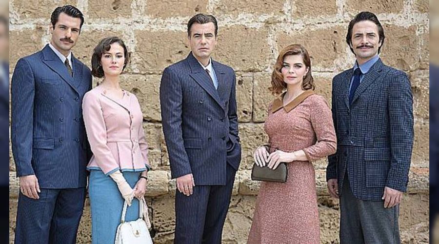 KKTC Cumhurba�kan� Tatar, "Bir Zamanlar K�br�s" dizi setini ziyaret etti