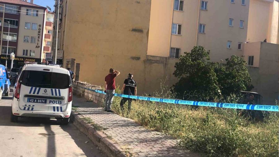 Konya'da ceset gömüldüğü ihbarı polisi alarma geçirdi