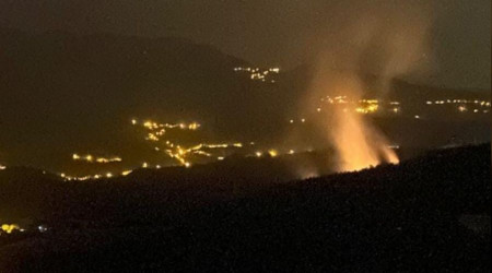 Kozan'da orman yangını