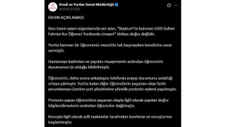 KYK, Bayburt'ta yurtta cinayet işlendiği iddiasını yalanladı