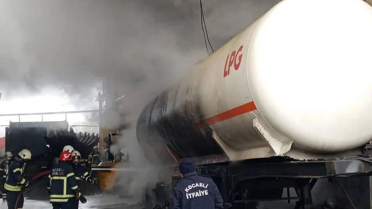 LPG tank patlad bir ii yaraland