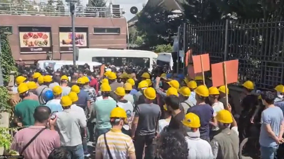 Madencilere Ankara'da sert m�dahale