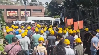 Madencilere Ankara'da sert müdahale