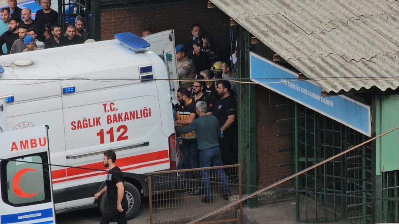 Madenden ac haber geldi