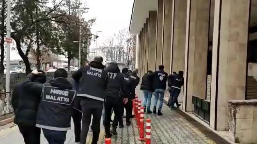 Malatya'da zehir tacirlerine büyük darbe