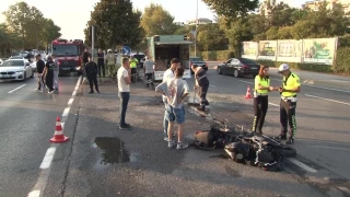 Maltepe'de hatal dn kazaya sebep oldu: 2 yaral