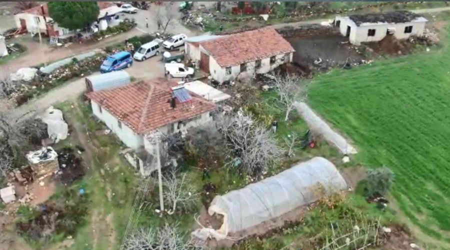 Manisa'da evde esrar, bahçedeki serada kenevir ele geçirildi