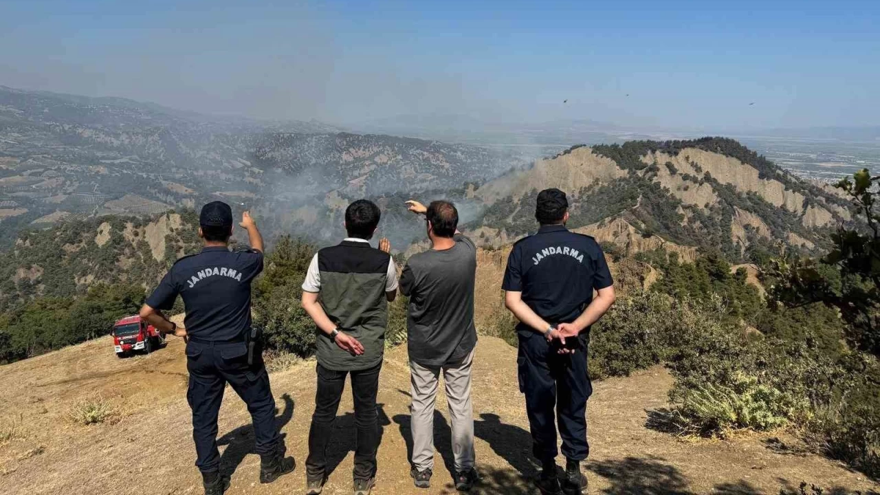 Manisa'daki yangın 44 saatte kısmen kontrol altında