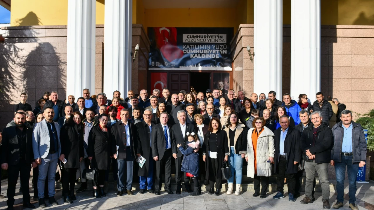 Mansur Yavaş, Yozgat Demokrat Dernekleri Federasyonu üyeleriyle buluştu