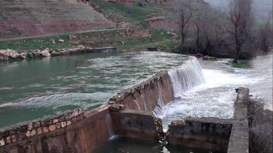 Mardin'de Karasu Çayı ve GAP Şelalesi taştı