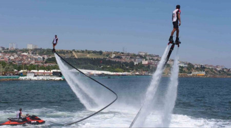Marmara Denizi'nde muhteşem dans
