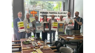 Merada yaplmak istenen patlayc tesisine tepki