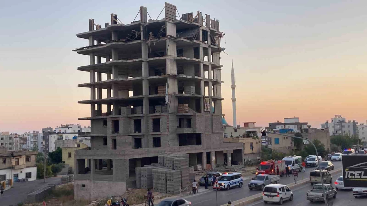 Mersin'de 8. kattan den vin tamircisi hayatn kaybetti