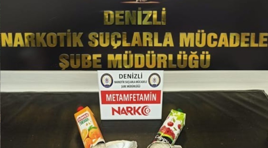 Meyve suyu paketlerinden uyuturucu madde kt