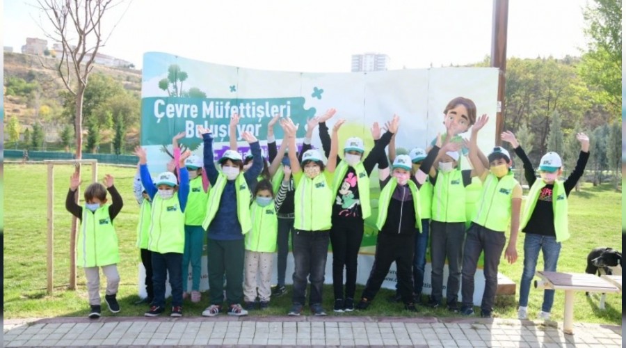 Minik çevre müfettişleri doğada buluştu