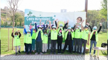 Minik çevre müfettişleri doğada buluştu