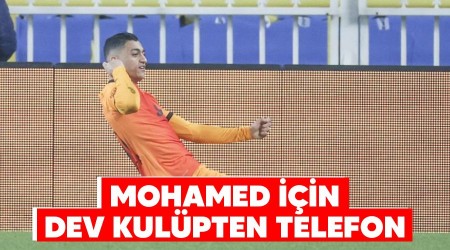 Mohamed için dev kulüpten telefon