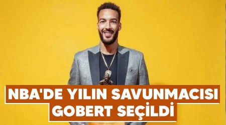 NBA'de yılın savunmacısı Gobert seçildi