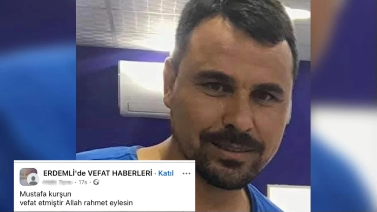 Ölmeden ölüm ilanı verildi