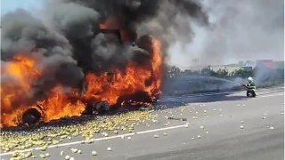 Otoyolda feci kaza: 1 kişi hayatını kaybetti