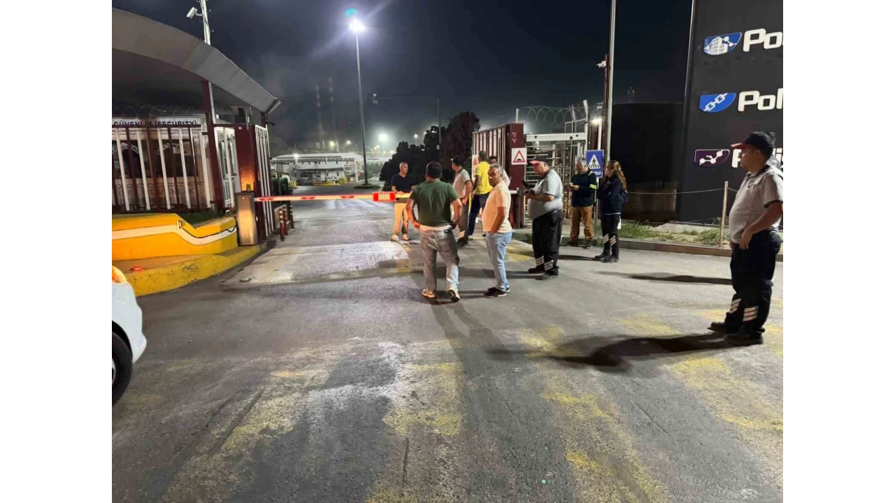 Polisan'da kimyasal sızıntı: "Pencereleri açmayın" uyarısı yapıldı