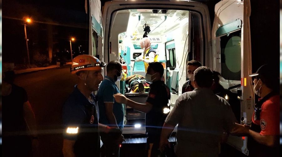 Polisten ka�arken can�ndan oluyordu