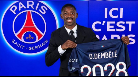 PSG, Dembele'yi kadrosuna kattı