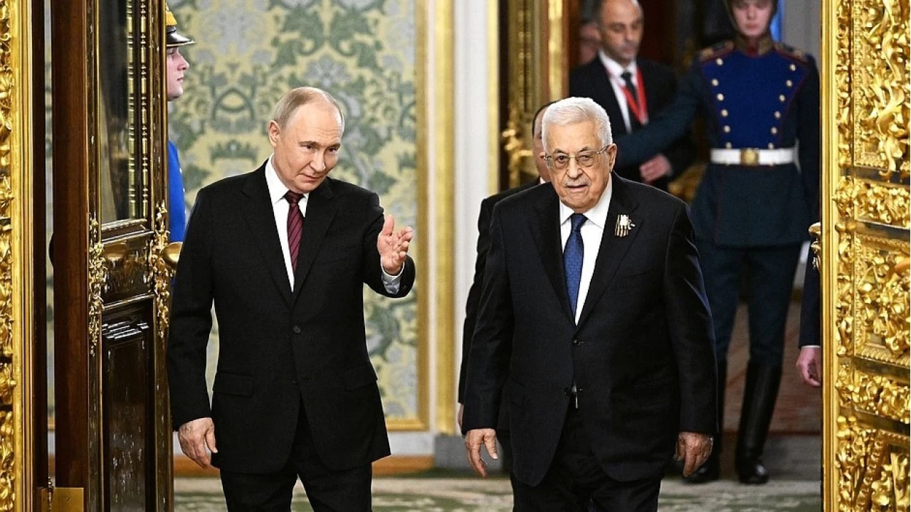 Putin, Filistinli mevkidaşı Abbas ile görüştü