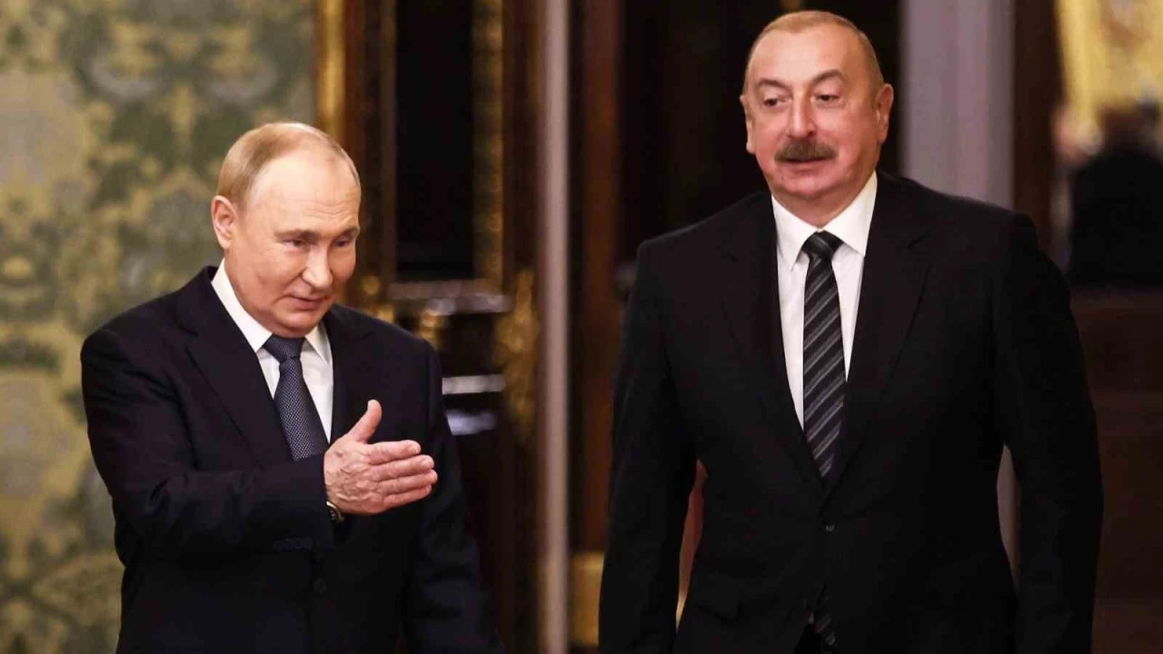 Putin'den, Aliyev'e uçak kazası nedeniyle 'özür' telefonu