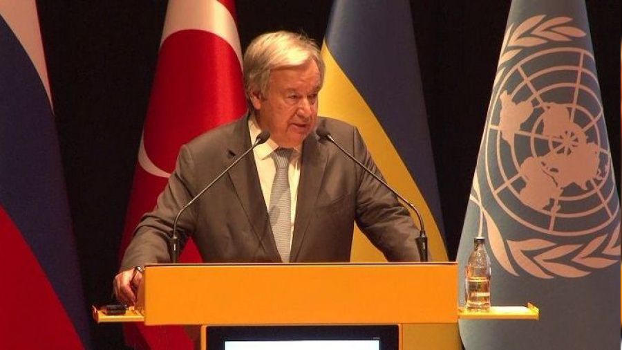 Rus gdas iin Guterres'ten ar