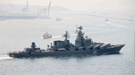 Rusya'dan batan kruvazör açıklaması