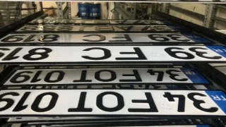 Sahte plakalara 140 bin lira ceza yaz�lacak