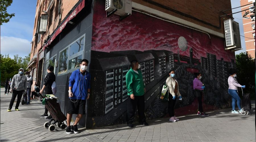 Salg�nda �spanya'da yoksulluk artt�