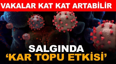 Salgnda 'kar topu etkisi' uyars