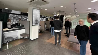 Samsun'da banka soygunu: Soyguncu polis tarafndan ksa srede yakaland