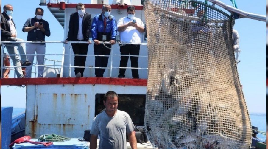 Samsun'da 'T�rk somonu' hasad�