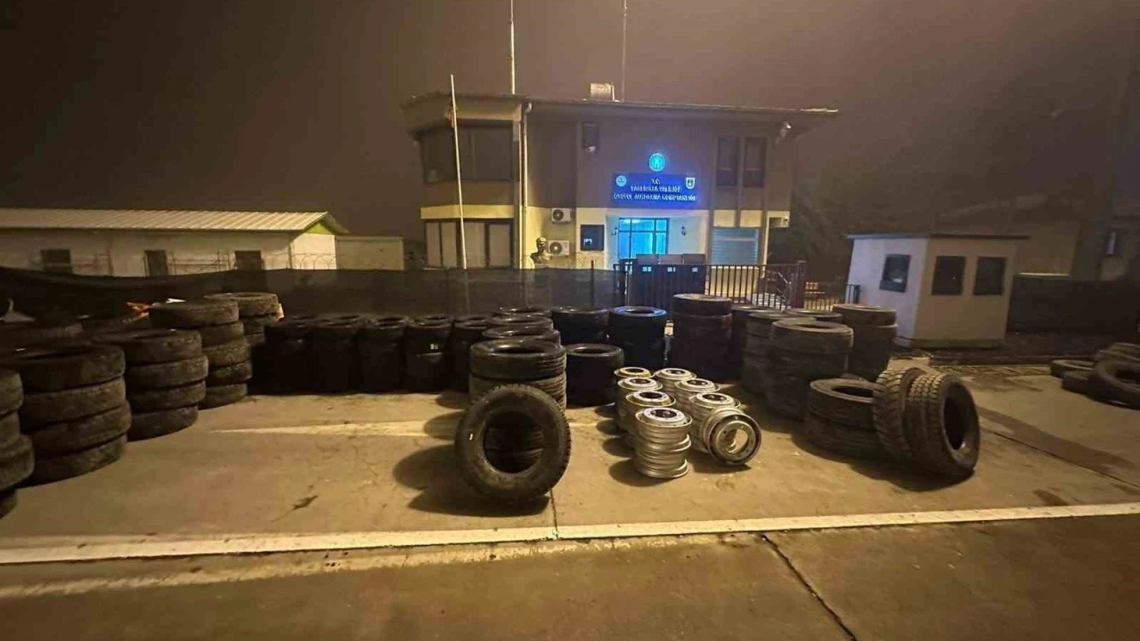 anlurfa'da 2 milyonluk kaak lastik operasyonu: 2 gzalt