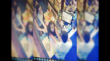 Sarhoş kadın tekel bayisini birbirine kattı
