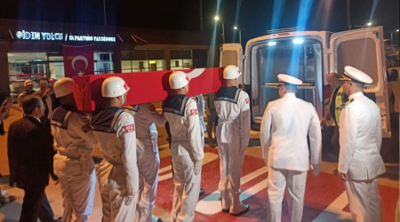 Şehit Teğmen Civelek'in naaşı Sakarya'da