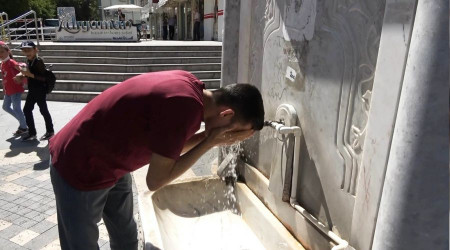 Sıcak hava vatandaşları bunalttı