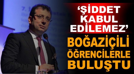 iddet ve bask kabul edilemez